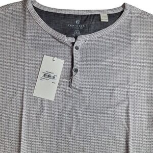 Con.Struct‎ Men's XXXL Quick Dry Stretch Taupe Pattern T-Shirt